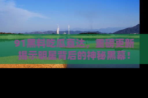 91黑料吃瓜直达,重磅更新揭示明星背后的神秘黑幕!