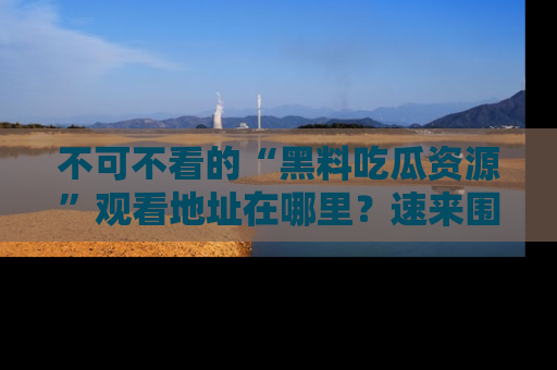 不可不看的“黑料吃瓜资源”观看地址在哪里?速来围观吧!