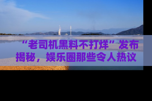 “老司机黑料不打烊”发布揭秘,娱乐圈那些令人热议的黑暗秘密!