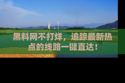 黑料网不打烊，追踪最新热点的线路一键直达！