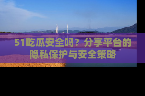 51吃瓜安全吗?分享平台的隐私保护与安全策略